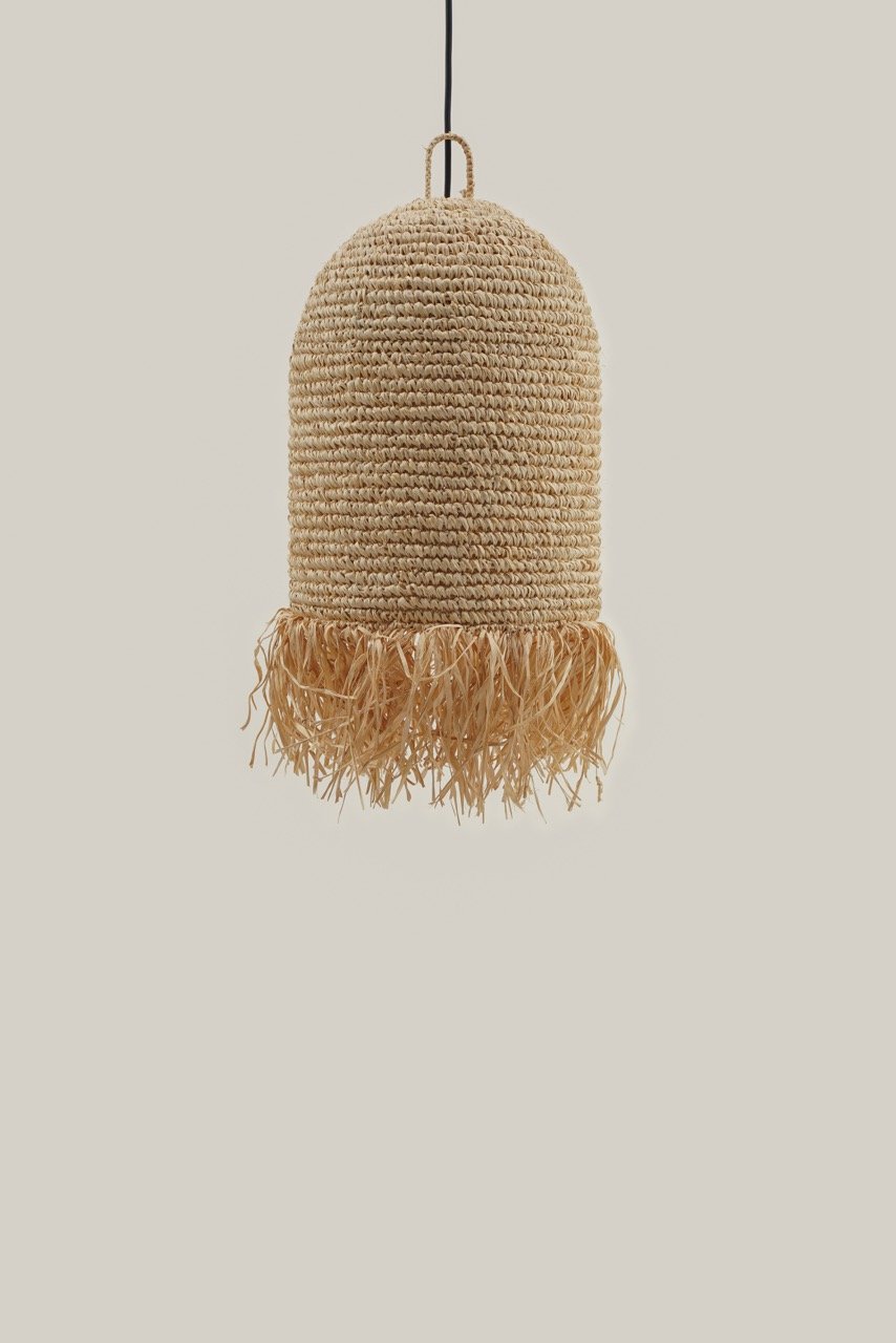 Natural sisal lamp (Medium)